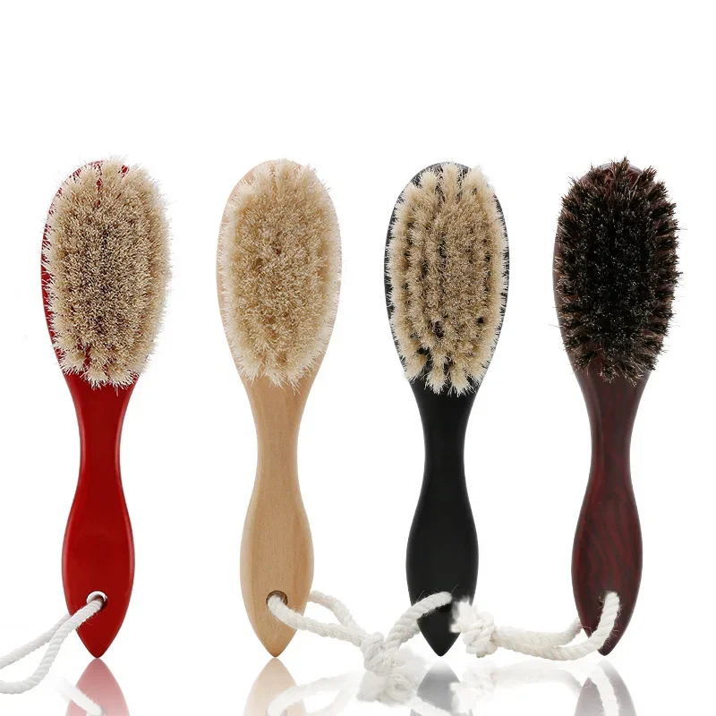 

Hair Beard Brush Hair Comb Wooden Handle Large Curved Comb Men Natural Hair Combs Hairs Styling Tools