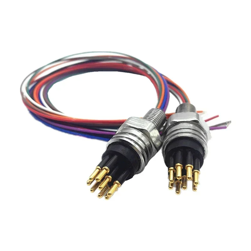 

MCBH8M Marine Underwater Connector Factory Micro Circular Series 8 Pin Pluggable Male Bulkhead Connectors Subsea