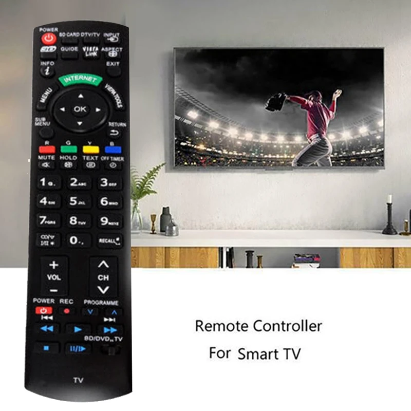 N2QAYB000659 N2QAYB000494 Remote Control For Panasonic RM-659 TX-L39EM5E TX-L50EM5E