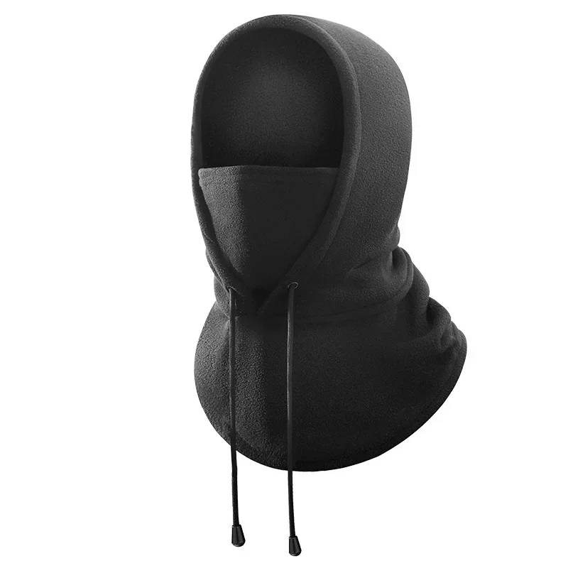 2024 New Fashion Warm Cap Winter Men Women Hat Waterproof Thermal Polar Fleece Balaclava Hat Hooded Neck Warmer Hike Cycling Cap