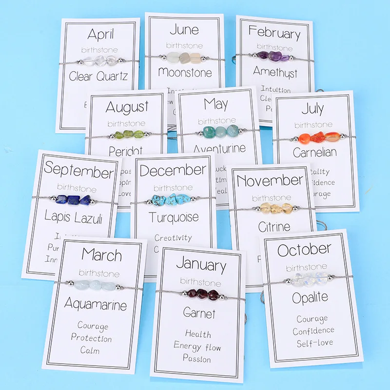 12 Constellation Natural Stone Beads Bracelets for Women Zodiac Signs Bracelet Aries Taurus Virgo Friendship Couples Birthday