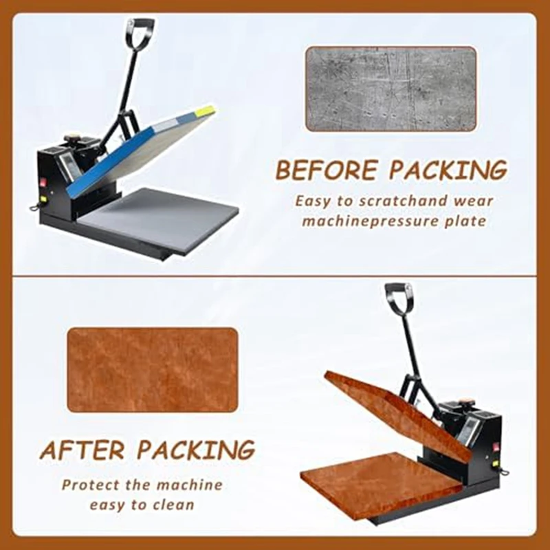Heat Press Plate Packaging Cover, PTFE Heat Press Plate Packaging Cover To Protect The Sublimation Heat Press Plate S Durable image 2
