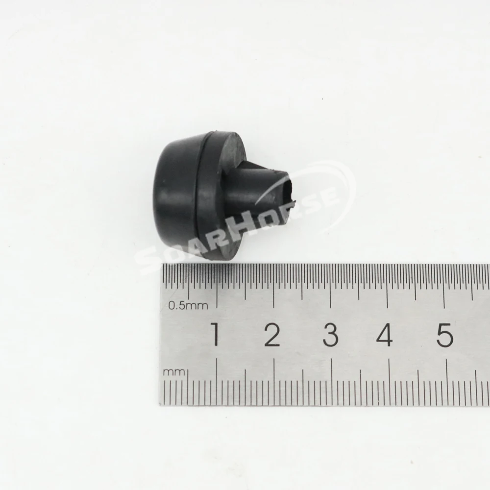 Amortecedor de borracha para porta-malas traseiro, almofada de amortecimento para porta traseira para Toyota FJ Cruiser 2007-2020