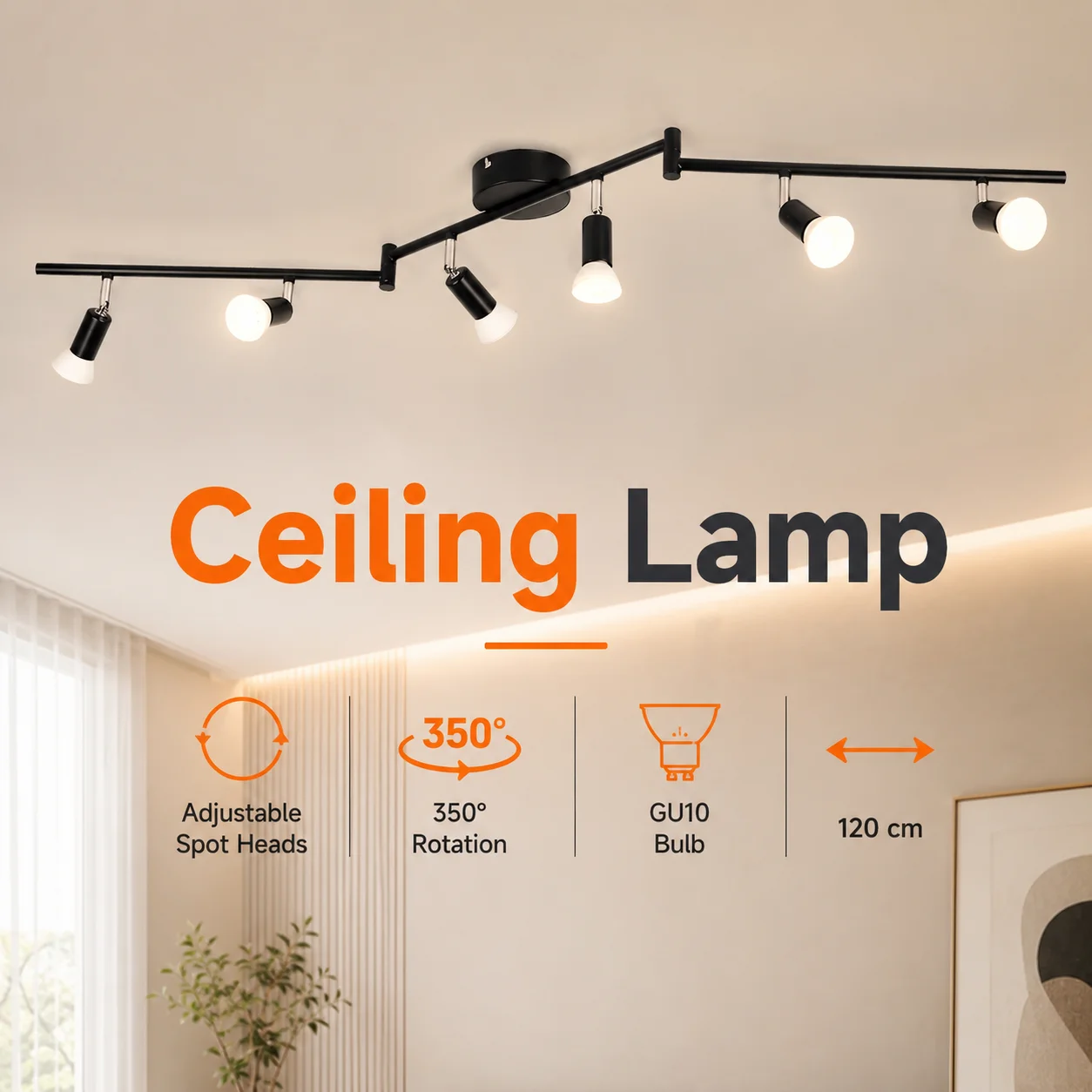 foldable-led-spotlight-110v-220v-gu10-socket-ceiling-lamp-indoor-for-dinning-room-bedroom-kitchen-led-spot-light-chandelier