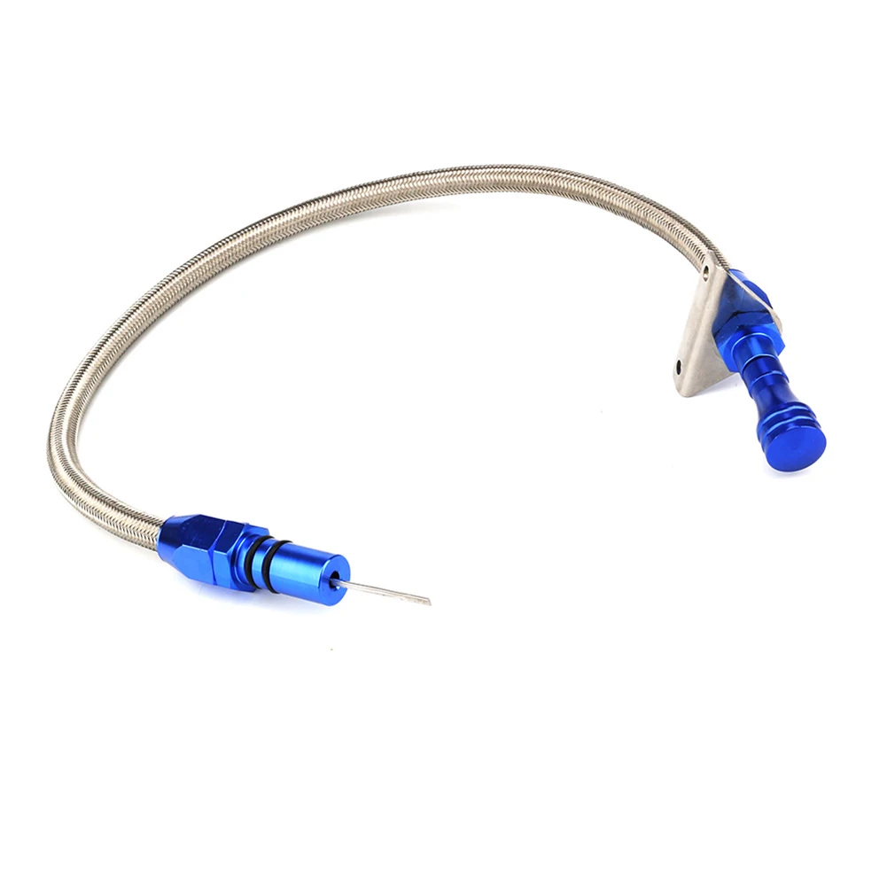 Oil Level Gauge Transmission Dipstick Car Maintenance Fits All Car Models Wear-resistant Non-deformation For Braided Hose