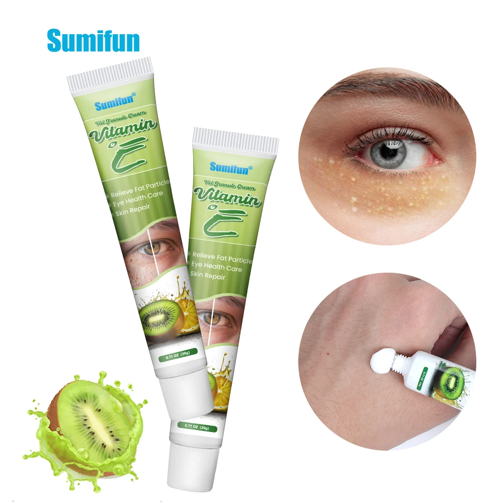 

1/2/4pcs Fat Granule Remover Ointment Fade Dark Circles Eyes Care Herb Cream Anti-Puffiness Moisturizing Essence Medical Plaster