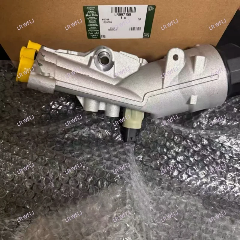 High quality New For LR097159 Novel-Alumunim Oil Filter Housing Cooler Assembly For Land RoverRange Rover