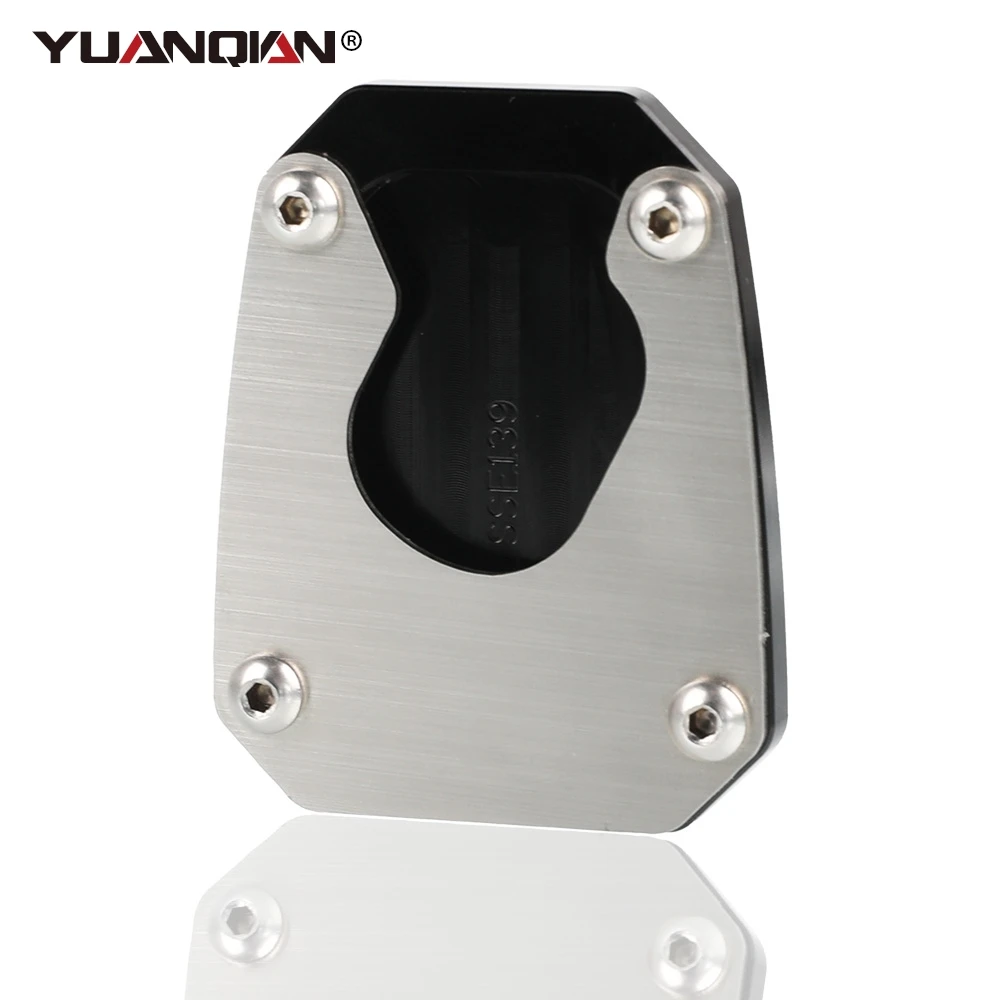 دراجة نارية مسنده القدم الجانب حامل تمديد وسادة دعم لوحة تكبير لهوندا VFR 1200 X VFR1200X DCT 1200 CROSSTOURER DCT #6