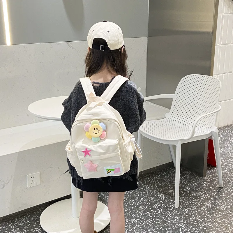 Kids Backpack Women Flower Kindergarten Backpack Travel Backpack Mother Kids Bags for Girl School Bags Mochilas Рюкзак  Женский