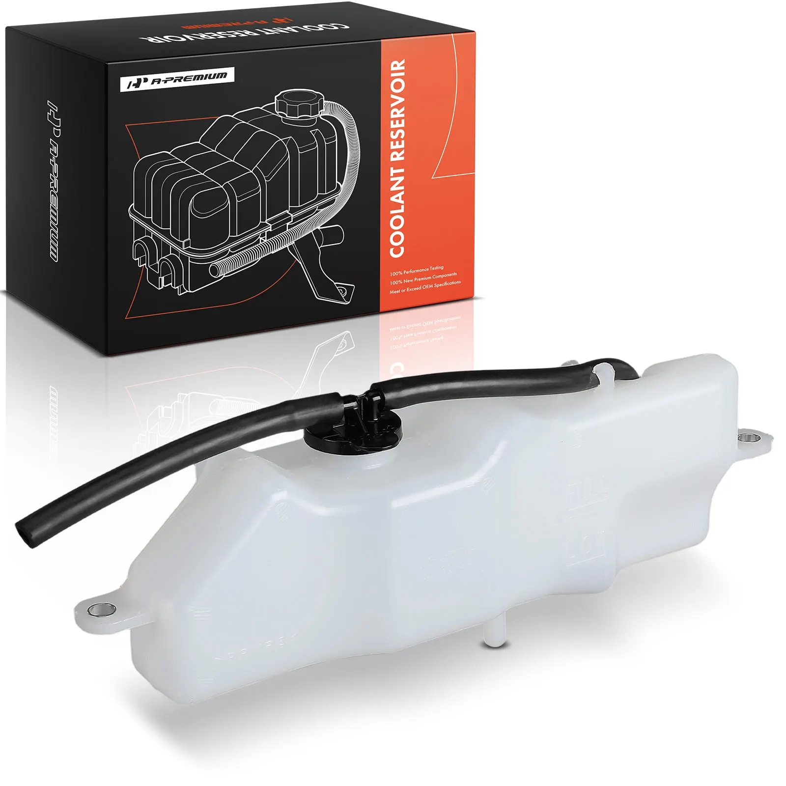 A-Premium Coolant Reservoir Expansion Tank with Cap & Hose for Lexus ES350 ES300h 2013-2018