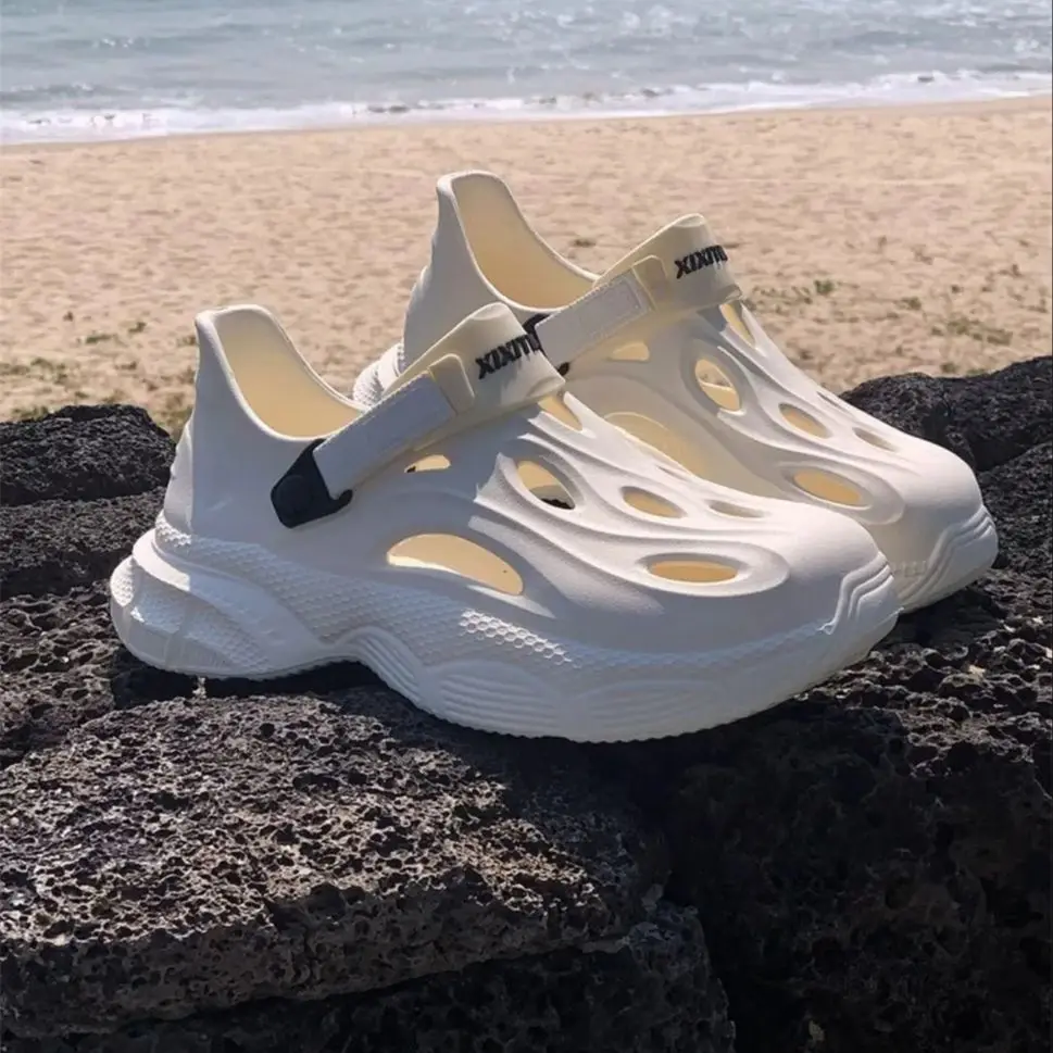 

Men's Soft-Soled Wading Shoes, Beach Sandals, Fishing Stream-Crossing Sports Shoes - Slip-Resistant Breathable