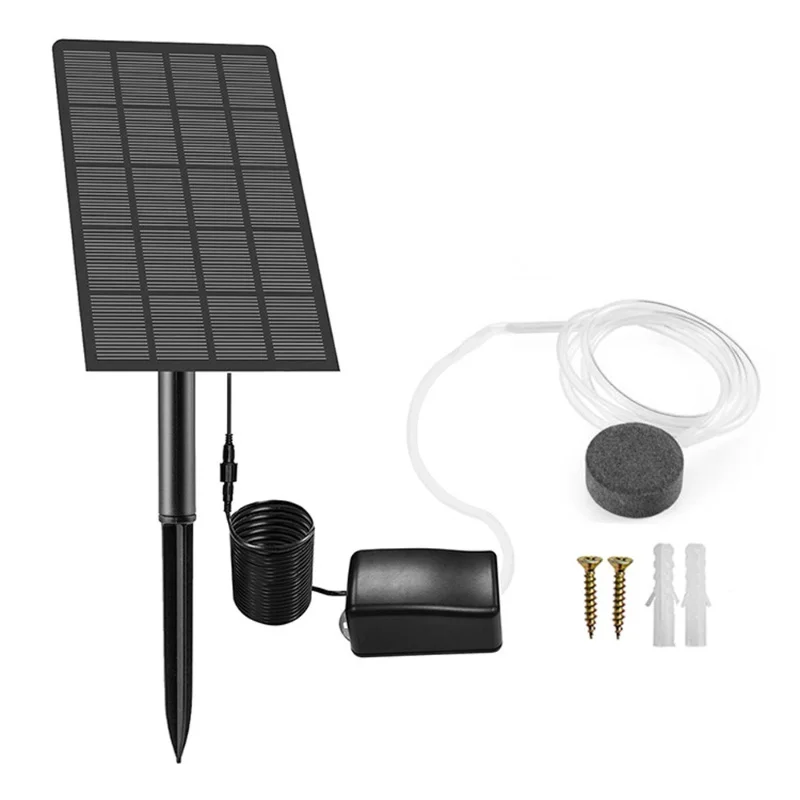 solar-air-pump-oxygenator-aquarium-pond-aerator-with-air-hose-and-bubble-stone-for-outdoor-fish-tanks-garden-pond-pool-aquarium