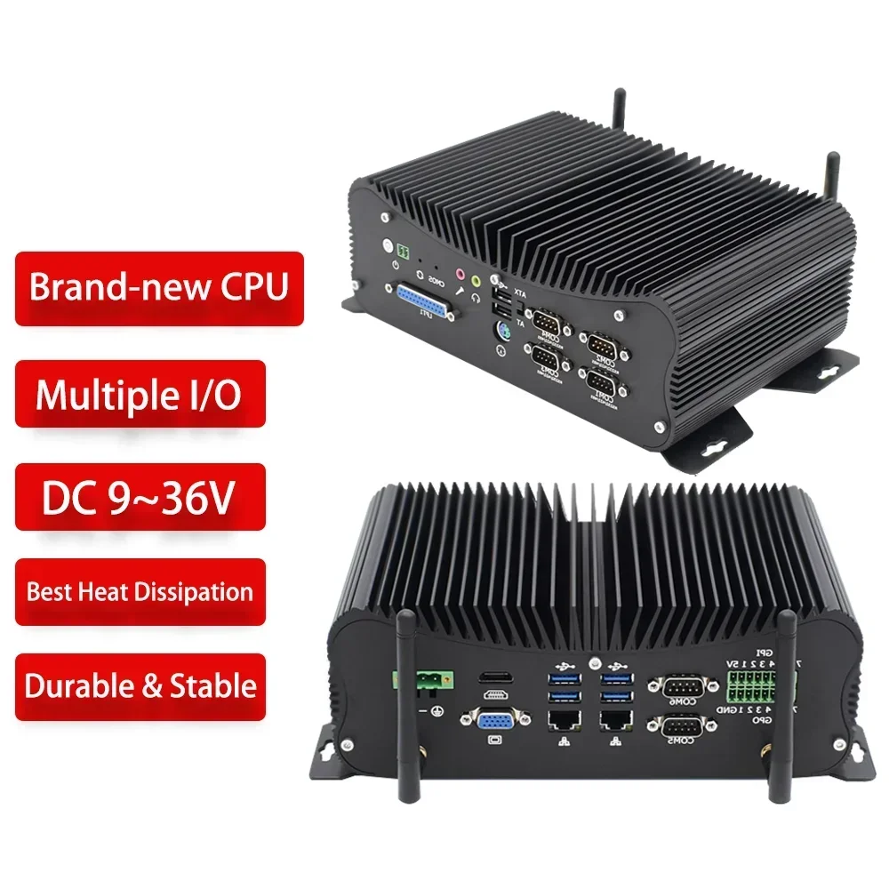 

Мини-ПК Компьютер Ubuntu X86 2 Ethernet Dual Lan Computadora Core i7 10810U Мини-ПК Linux Win 10 11 Minipc Mini PC