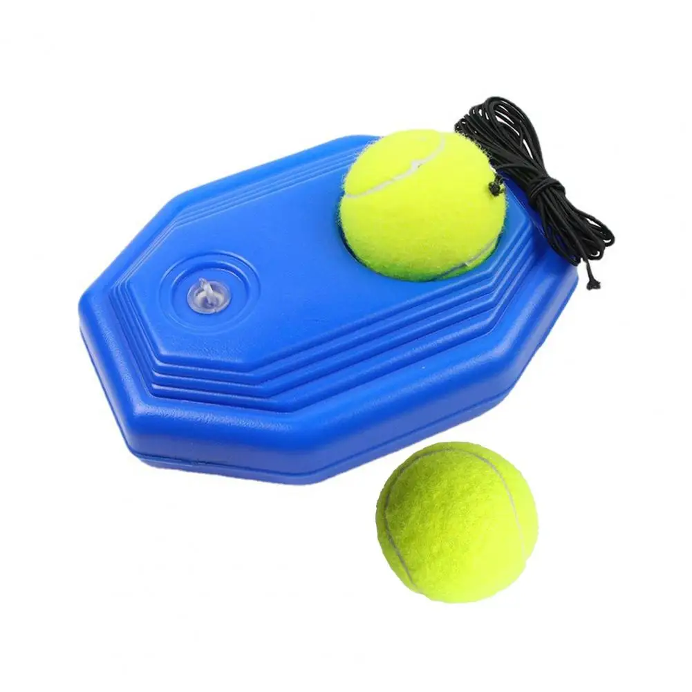 Set di rimbalzo per Tennis da Tennis con cordino elastico per adulti strumento di allenamento per bambini con 2 palline da Tennis per auto