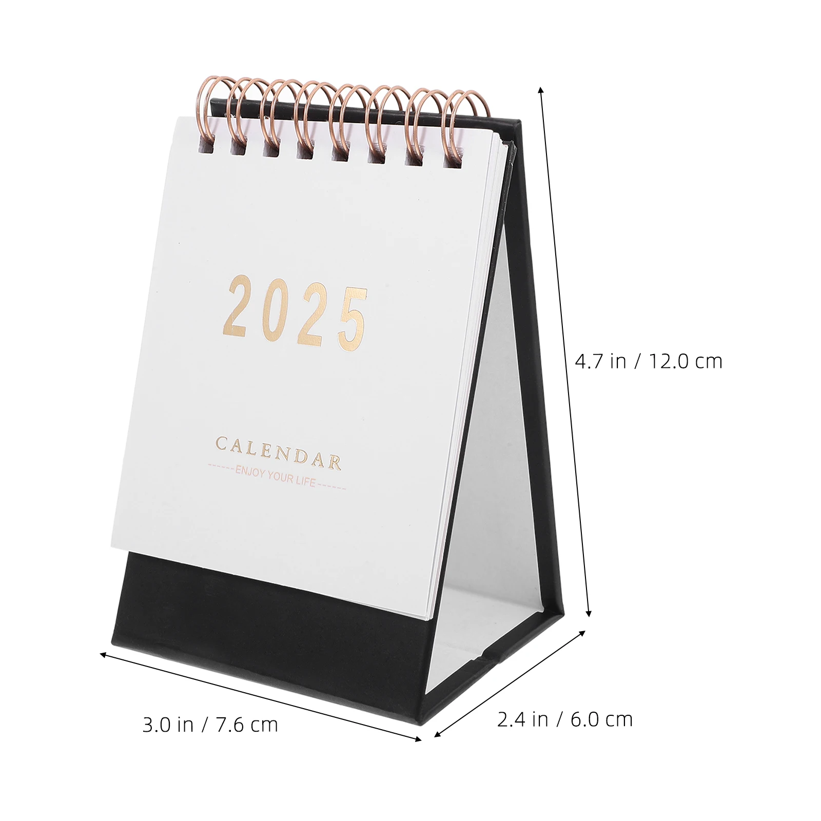 Flip Calendar 2024-2025 Desk Calendar Freestanding Desk Calendar 2025 Year Table Decorative Calendar Office Desk Table Calendar