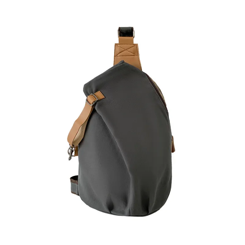 جديد سعة كبيرة الكتف Crossbody الدراجات حقيبة المرأة الرياضية عادية بسيطة المحمولة قماش حقيبة صدر للرجال الرجال حقيبة ظهر صغيرة