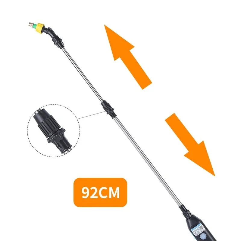 بخاخ كهربائي مسقاة 5L 8L مع بندقية رذاذ السيارات حديقة النبات مستر 240 دقيقة عمر البطارية USB شحن أداة الري