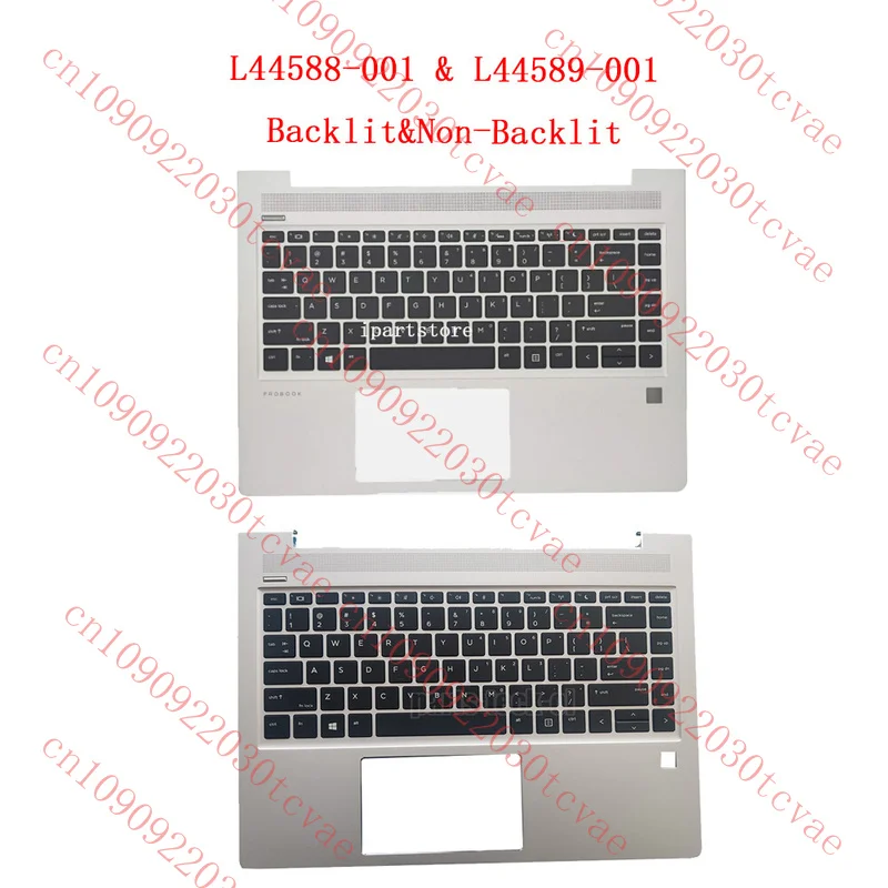 

Новинка для HP ProBook 440 G6 445 G6 G7, упор для рук, без подсветки/подсветки, чехол для клавиатуры