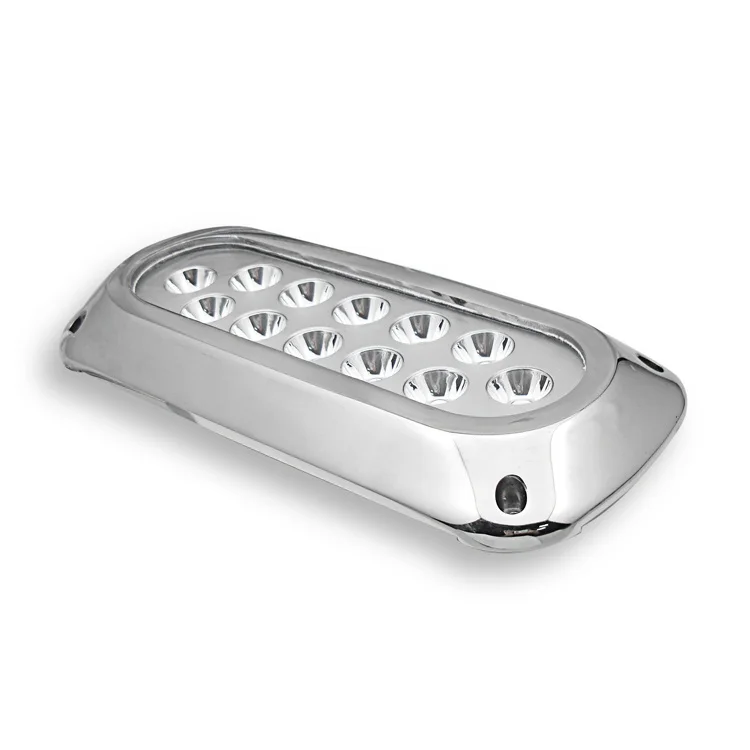 SSTT Marine Accessories 36w Boat Light LED Underwater 1600lm IP68 Waterproof Rate Yacht Light