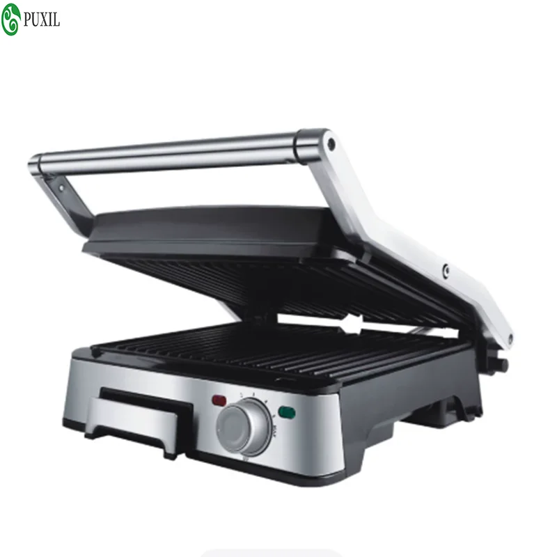 stainless-steel-electric-contact-grill-three-in-one-sandwich-machine-with-detachable-plate-adjustable-temperature-4-piece-pani