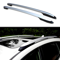 Car Roof Rack for Toyota RAV4 XA40 2013-2017 Luggage Racks Carrier Top Bar Roof Rail Aluminum Alloy Silver