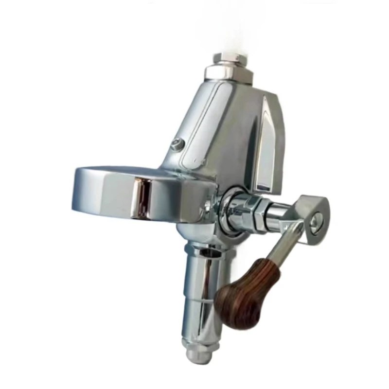 

Подходит для полуавтоматической кофемашины E61, медная заварочная головка для обычных плоских ушных ручек диаметром 58 мм, аксессуары