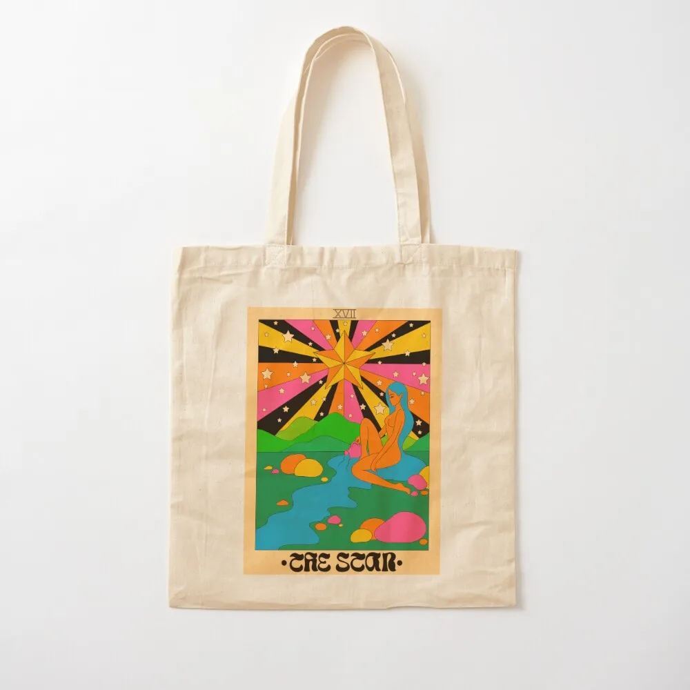 

The Star Tote Bag Shopping bags cute pouch bag Women's beach bags eco pack Canvas Tote Bag