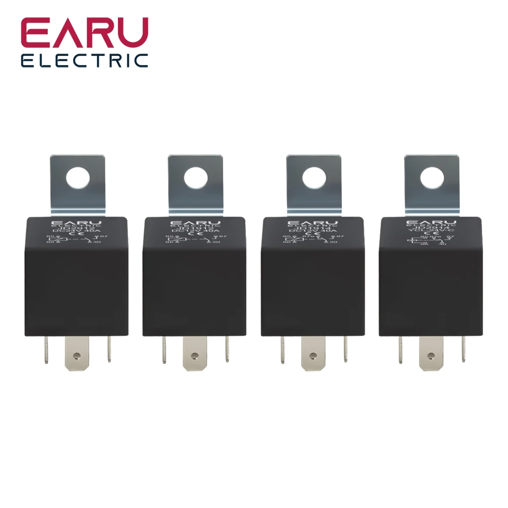 4 5 Pin 4P 5P 40A Waterproof Car Relay Long Life Automotive Relays Normally Open DC 12V 24V Relay For Head Light Air Conditioner image 6