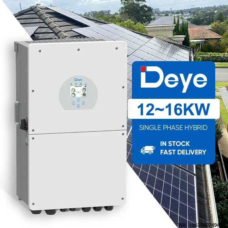 SUN-12/14/16K-SG01LP1-EU Low Voltage EU Single Phase 3 MPPT 12kw 14Kw 16Kw 48V 12Kva 14Kva 16Kva 48V Hybrid Inverter