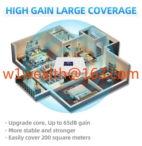 Lintratek 3-bands signalförstärkare repeater 900 1800 2100 MHz mobilnätsförstärkare gsm 3g 4g gsm signalförstärkare 12 best sales Lintratek signalförstärkare - №12