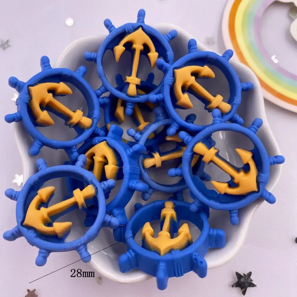 10 sztuk kolorowe żywiczne krab ryba pływająca butelka pantofel plażowy deska surfingowa style Ocean Flatback księga gości Craft DIY figurka wystrój