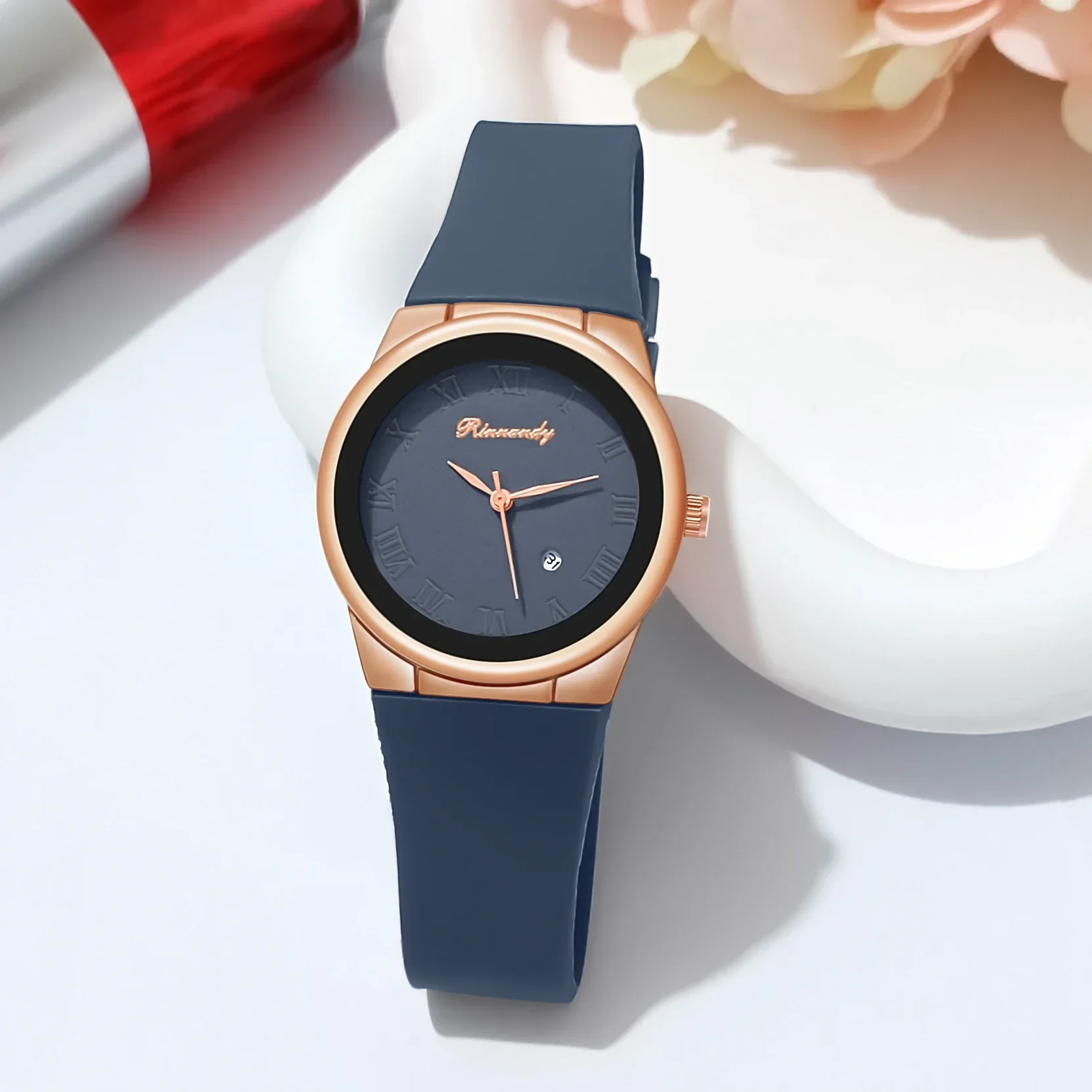 

smvp Fashion Watches Women Quartz Watch Sports Silicone Strap Ladies Wristwatches Calendar Clock Gift relogios feminino