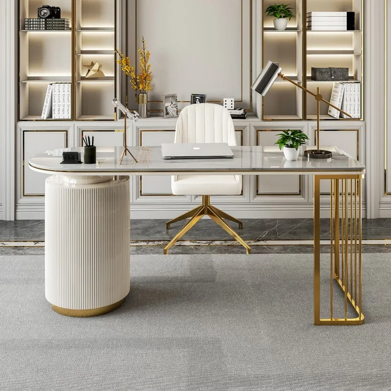 Student Storage Luxury Executive Desk Modern Asthetic Writing Study Computer Desks Aesthetic Mesa De Trabajo Hotel Furniture
