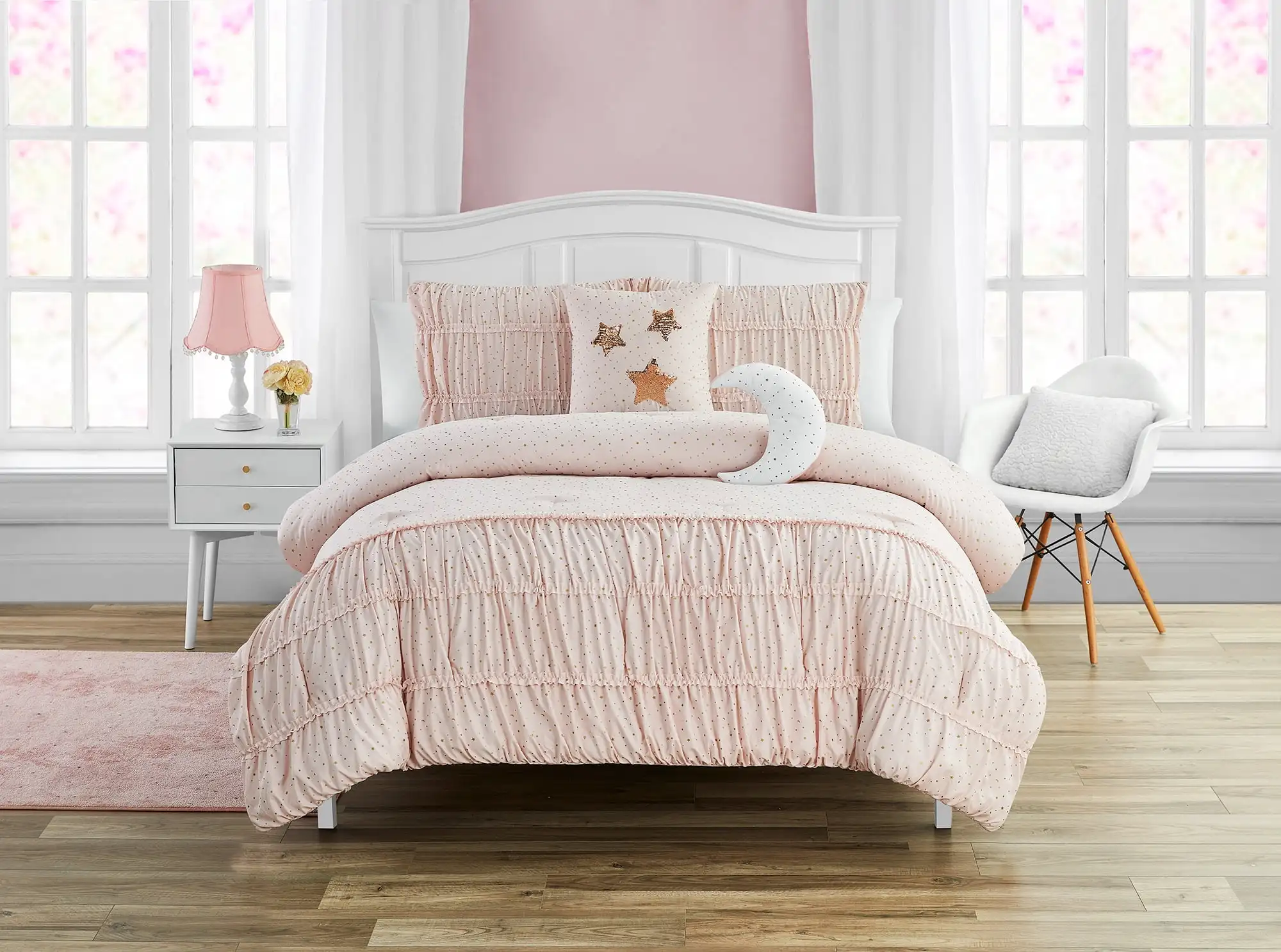 

Комплект одеял из микрофибры Celestial Princess Pink из 4 предметов — Twin