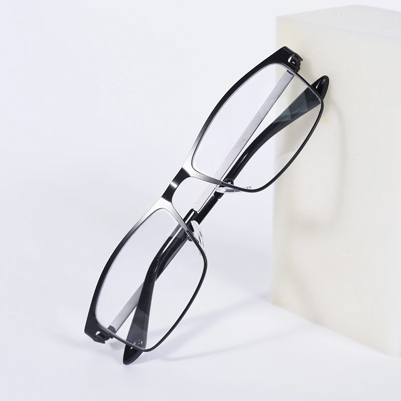 Herren Retro Anti-Blaulicht Lesebrille Klassische Vintage Vollrand Computerbrille Korrektionsbrille Herrenbrillengestell +12