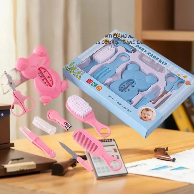 

13pcs Comb Grooming Baby Care Kit Baby Portable Tool Grooming Nail Care Set