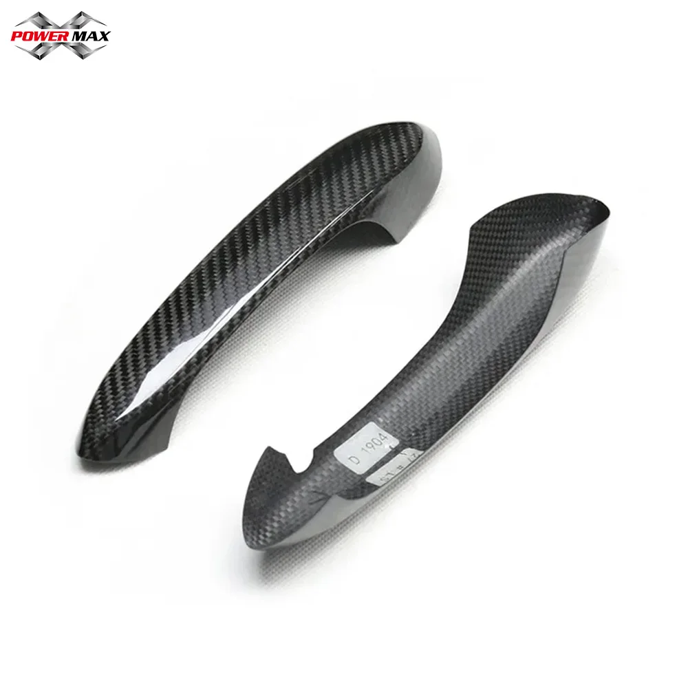 

Real Dry Carbon Fiber Exterior Door Handle Covers Door Knob Trim Fit for Toyota Supra Mkv A90 2019-2022