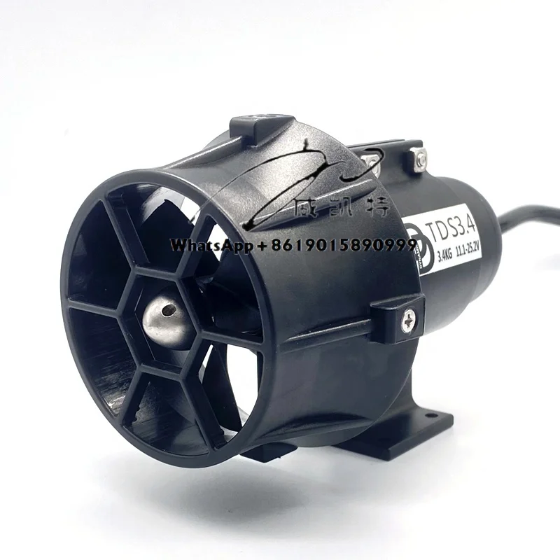 

TDS3.4 24V 3.4kgf 160W PWM Signal Rov Robot Water Thruster Boat Engine Drive Electric Surfboard Motor Thruster
