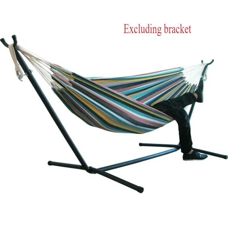 Canvas hammock, hammock swing Anti-rollover outdoor swing for canvas