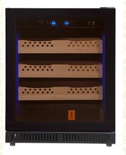 Constant Temperature Moisturizing Small Cigar Cabinet, Household Single Door Solid Wood Cigar Cabinet