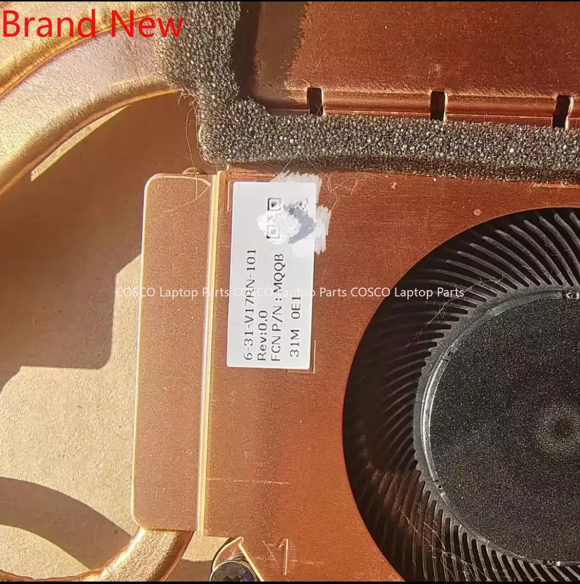 Brand New FOR Hasee  Z9 R7  6-31-V17RN-101 FQNW FQNX Heat Sink Cooling Module Fan