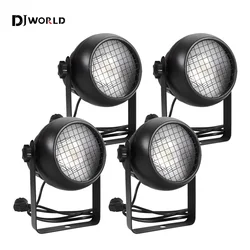 4pcs 4in1 6​0W Round Par Light LED Par COB RGBW Lighting for Disco Stage Party Wedding Studio Photography Video Live