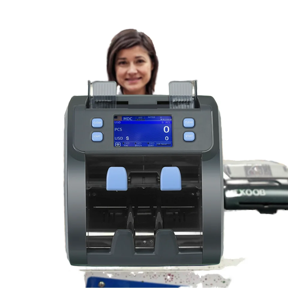 

810C Model Automatic Bill Counter Mixed Money Sorter And Cash Counter Multi-Currency Money Counting Machine