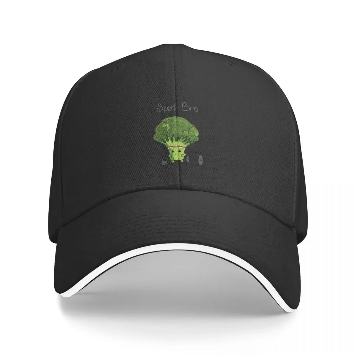 Sport Bro Little Cute Broccoli Baseball Cap Sun Cap Sunhat Ladies Men's