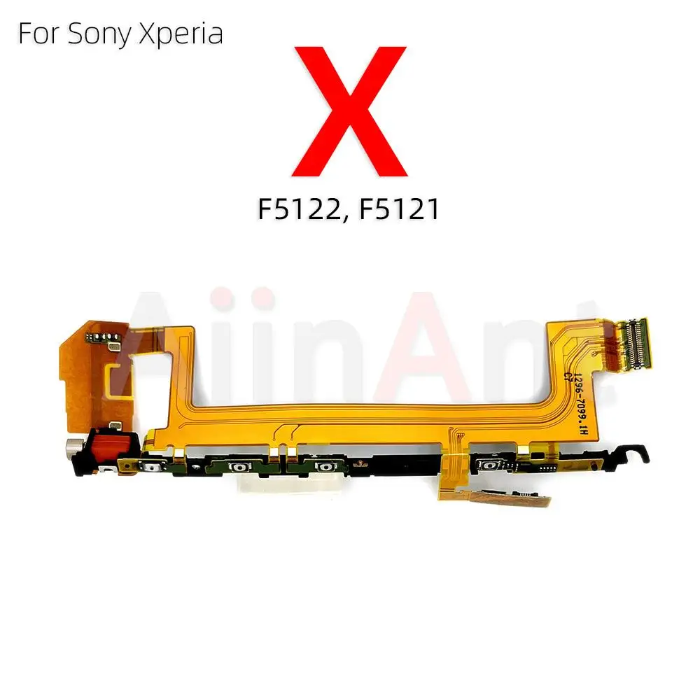 Aiinant on/off Volume Buttons Side Key Power Flex Cable For Sony Xperia X XZ XZs XZ1 XZ2 XZ3 1 2 3 Compact Premium Performance