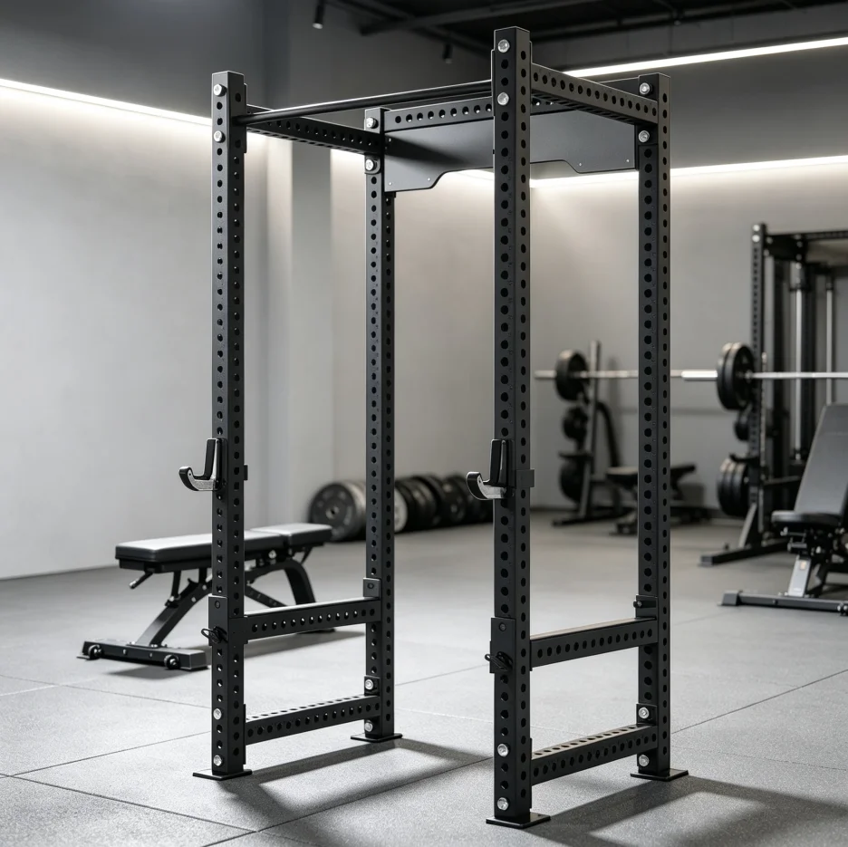 2026 Factory Direct Selling Adjustable Split Squat Rack Barbell Stand Full Frame Suqat Rack with Jackpromote sales