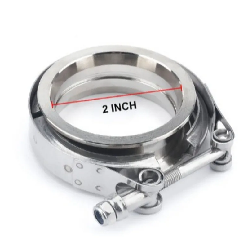 Stainless Steel 304 Flange Clamp V-type American Pipe Clamp