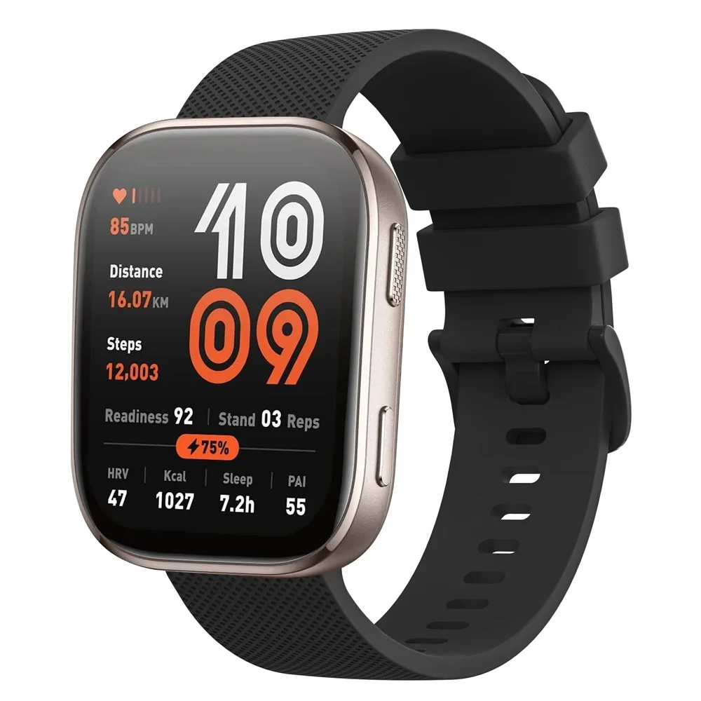 18mm/20mm/22mm straps For Amazfit bip 6/GTS 4/3/2/4 Mini/GTR 4/3 Pro/2/2e Sport Silicone Bracelet for Samsung Galaxy/HUAWEI band
