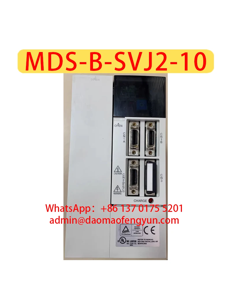 

MDS-B-SVJ2-10 Used Servo Drive MDS B SVJ2 10，Fast shipping