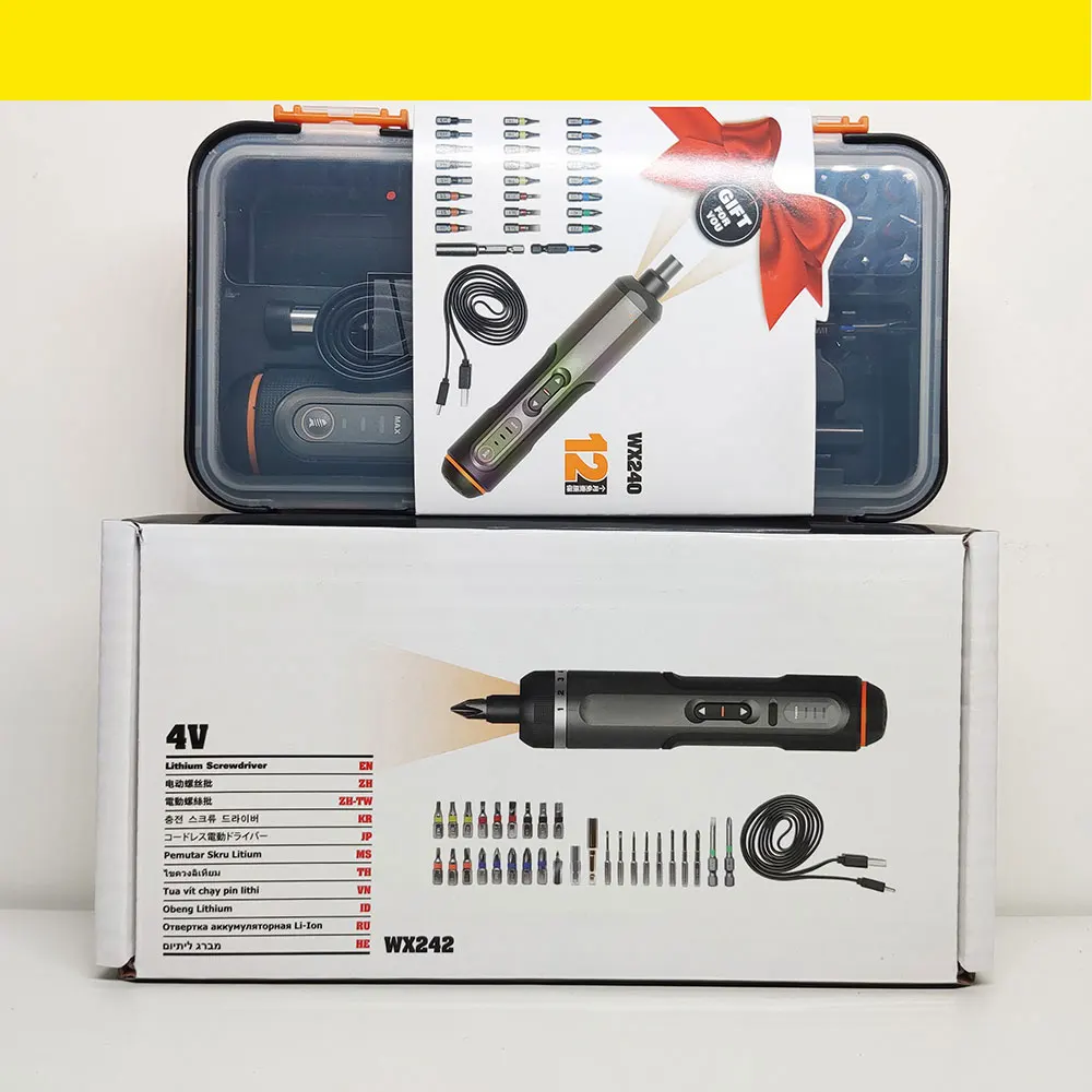 WX240 Electric Screwdriver Portable WX242 Rechargeable Automatic Screwdriver Power Tool Multifunctional WX240.1